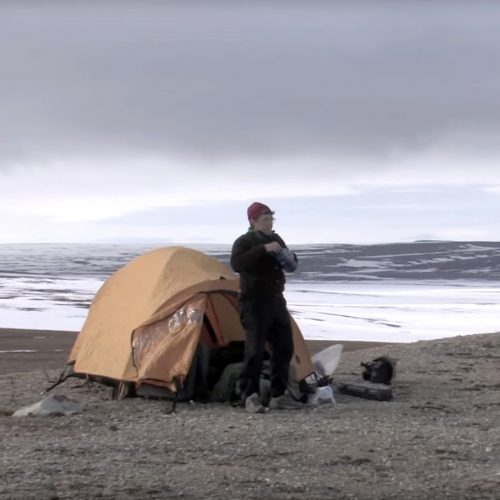 Audio recording in the Canadian Arctic