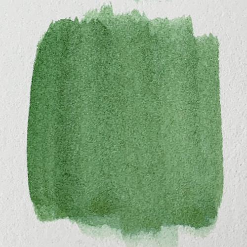 green paint swatch