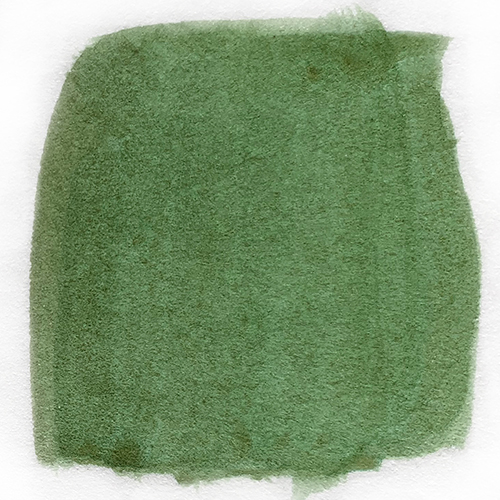 green paint swatch