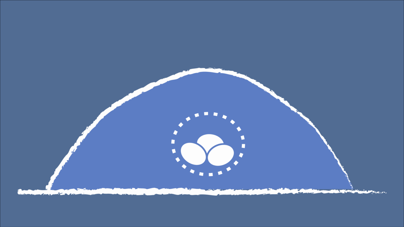 diagram of a hill with eggs inside